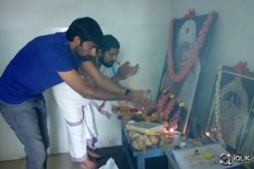 Pandaga Chesko Movie Dubbing Pooja Photos